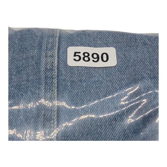 Vintage Lee Jeans Women 14 Denim High Waist  Pleat 80's Made USA Western Rancher - Picture 9 of 9